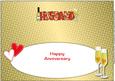 Hearts and Bubbly Husband Large Dl Insert