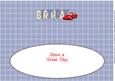 Birthday Porsche Large Dl Insert