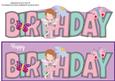 Little Fairy Birthday Large Dl