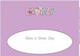 Little Fairy Birthday Large Dl Insert