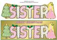 Christmas Little Princess Sister Large Dl