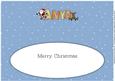 Santa & Rudolf Anya Large Dl Insert