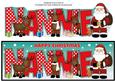 Santa and His Reindeers Nannie Large Dl