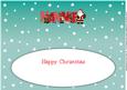 Santa and His Reindeers Nannie Large Dl Insert