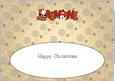 Santa & Snowman Jasmine Large Dl Insert