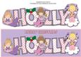 Christmas Angels Holly Large Dl