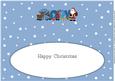 Santa and His Reindeers Rory Large Dl Insert