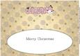 Cute Snowman Georgina Large Dl Insert