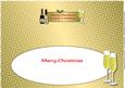 Christmas Champagne Brother & Girlfriend Large Dl Insert