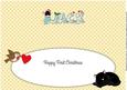 Cat in Stocking 1st Xmas Jack Large Dl Insert