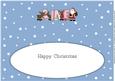 Santa and His Reindeers Aine Large Dl Insert