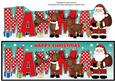 Santa and His Reindeers Mamma Large Dl