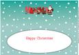 Santa and His Reindeers Mamma Large Dl Insert