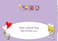 Romantic Birthday Lynne Large Dl Insert