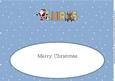 Santa & Rudolf Chris Large Dl Insert