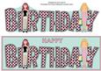 Teenage Girls Birthday Large Dl