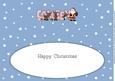 Santa and His Reindeers Colleen Large Dl Insert