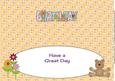 Teddies Birthday Large Dl Insert