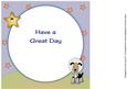Space Girl and Dog Mini Kit Insert