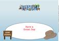 Fishing Birthday Large Dl Insert