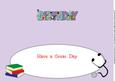Medical Birthday Large Dl Insert