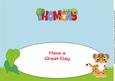 Cute Tiger Thomas Large Dl Insert