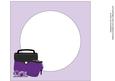 Handbag, Boots & Purple Poppies Mini Kit Insert
