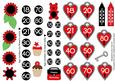 Charms for My Handbag Designs (red)