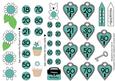 Charms for My Handbag Designs (aqua)