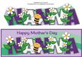 Mother's Day Flowers and Bees Nanna Large Dl