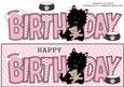 Black Jazz the Dog with Teddy Birthday Large Dl 2