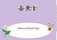Flowers and Bees Sophie Large Dl Insert