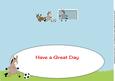 Donkeys Playing Football Large Dl Insert