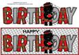 Bagpiper Jazz the Dog Birthday Large Dl