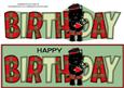 Bagpiper Jazz the Dog Birthday Large Dl 2
