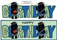 Bagpiper & Highland Fling Jazz the Dog Birthday Large Dl 3
