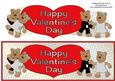Ballroom Dancing Teddies Valentines Large Dl