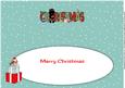 Bagpiper Jazz the Dog Christmas Large Dl Insert