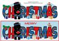 Bagpiper Jazz the Dog Christmas Large Dl 2