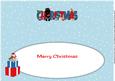 Bagpiper Jazz the Dog Christmas Large Dl 2 Insert