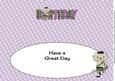Highland Fling Max the Cat Birthday Large Dl 2 Insert