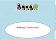 Santa Jazz the Dog & Christmas Elves Large Dl Insert