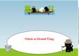 Jazz the Dog & Friends Fishing Large Dl Insert