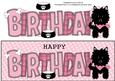 Black Jazz Dog with Bandana Birthday Large Dl 4