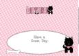 Black Jazz Dog with Bandana Birthday Large Dl 4 Insert
