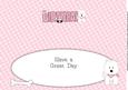 Jazz Dog with Bandana Birthday Large Dl Insert