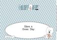 Jazz the Dog with Teddy Birthday Large Dl 3 Insert