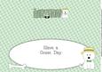 Smart White Jazz the Dog Birthday Large Dl Insert