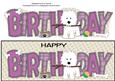 Jazz the Dog with Stick Birthday Large Dl