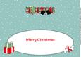 Playful Jazz Dogs Christmas Large Dl 3 Insert